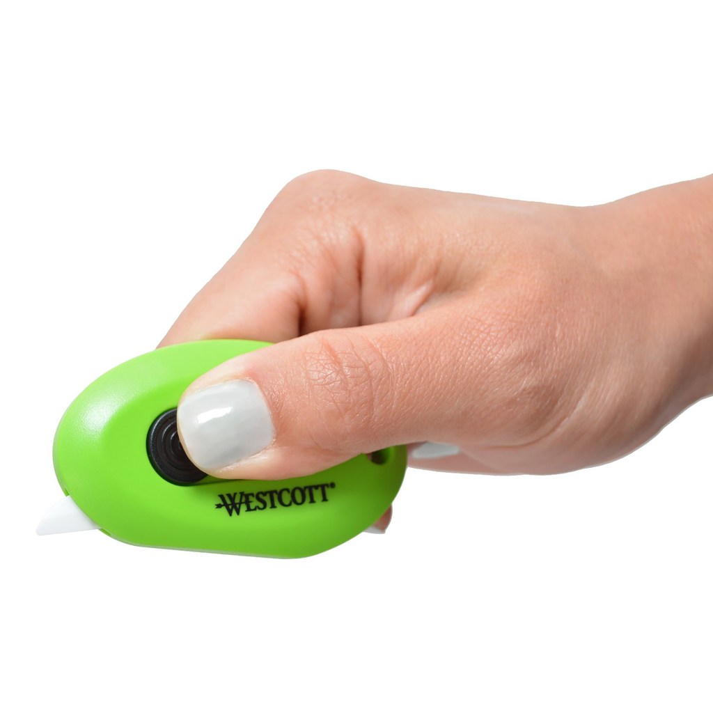 Westcott Compact Retractable Ceramic Box Opener