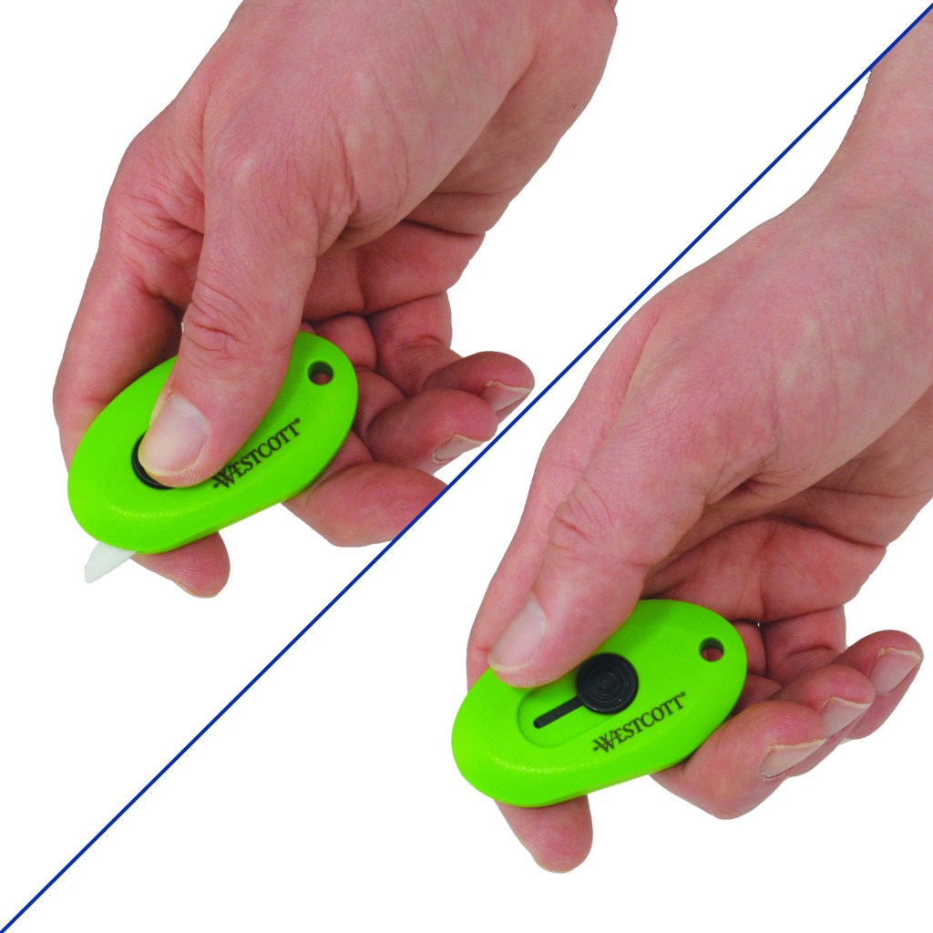 Westcott Compact Retractable Ceramic Box Opener