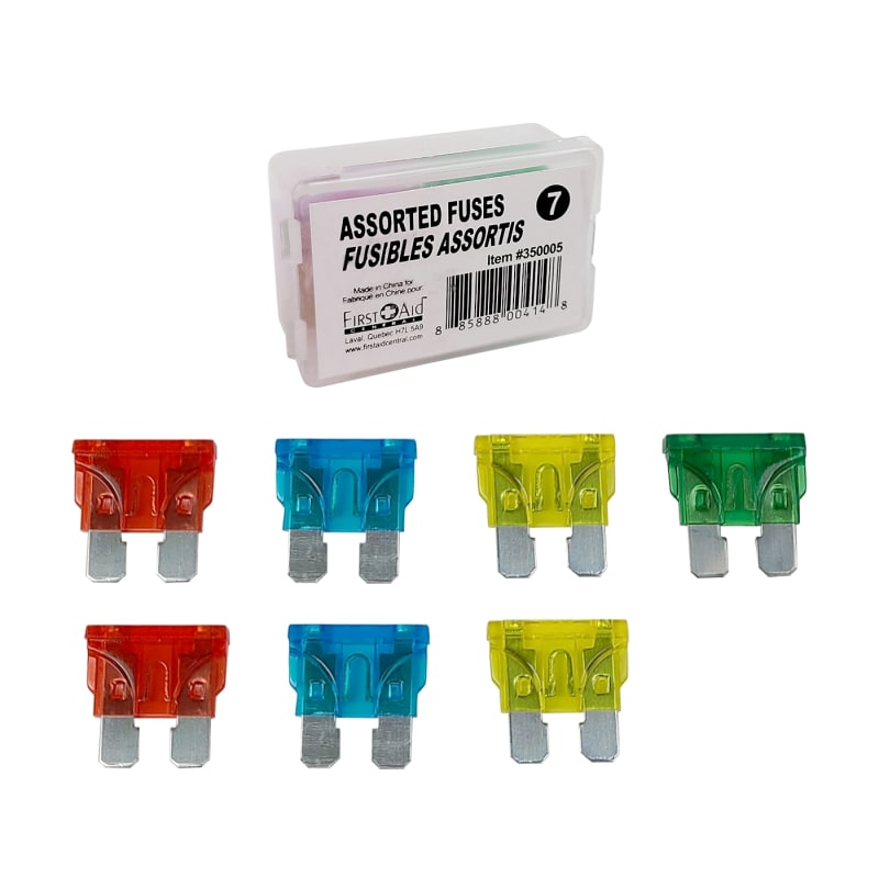 Jeu de fusibles enfichables automatiquement (7 fusibles)