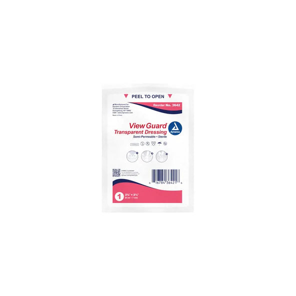 View Guard Transparent Dressings - Sterile - 2 3/8" x 2.75"