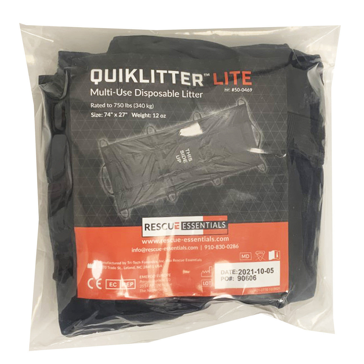 Civière Rescue Essentials QuikLitter Lite