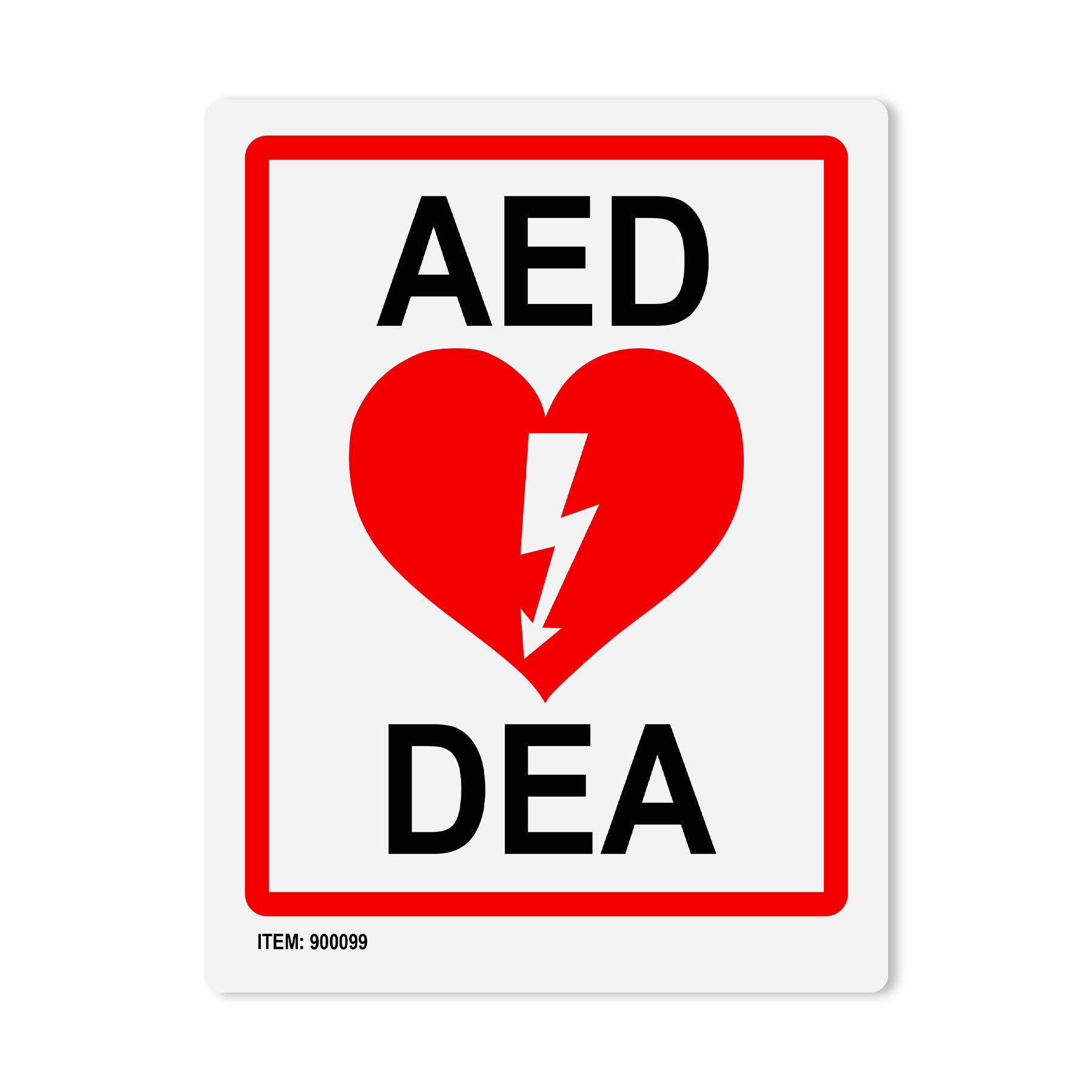 Grand autocollant DEA