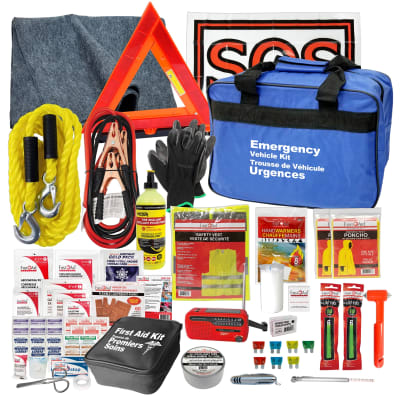 Trousse de véhicule pour les risques routiers du Nord