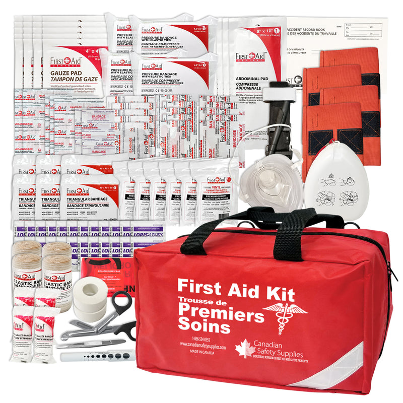 BC Level 3 First Aid Kit and Refill - WorkSafeBC