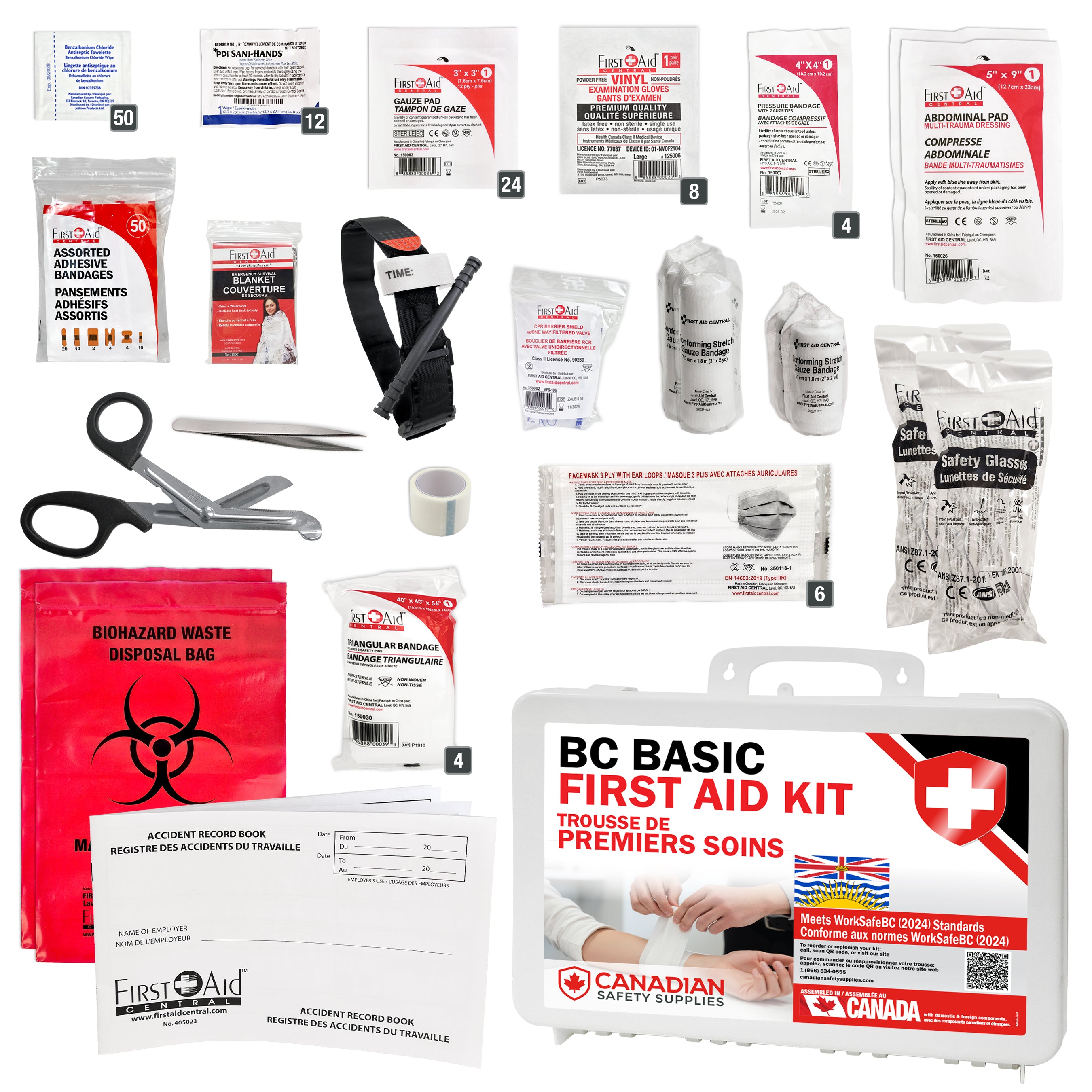 BC Basic First Aid Kit