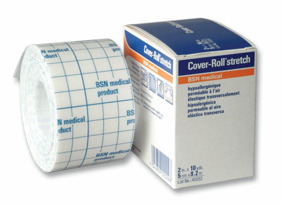 Feuille de fixation adhésive extensible pour rouleau de couverture BSN