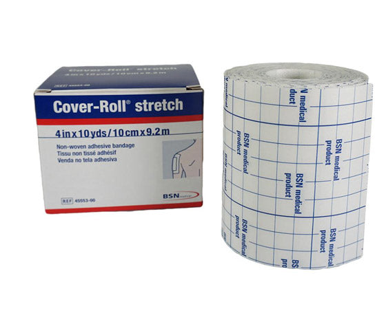 Feuille de fixation adhésive extensible pour rouleau de couverture BSN