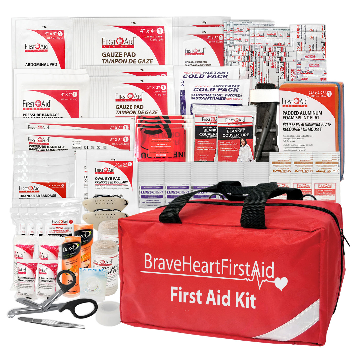Trousse de premiers soins intermédiaire de type 3 et recharge – Moyenne (26 à 50 travailleurs)