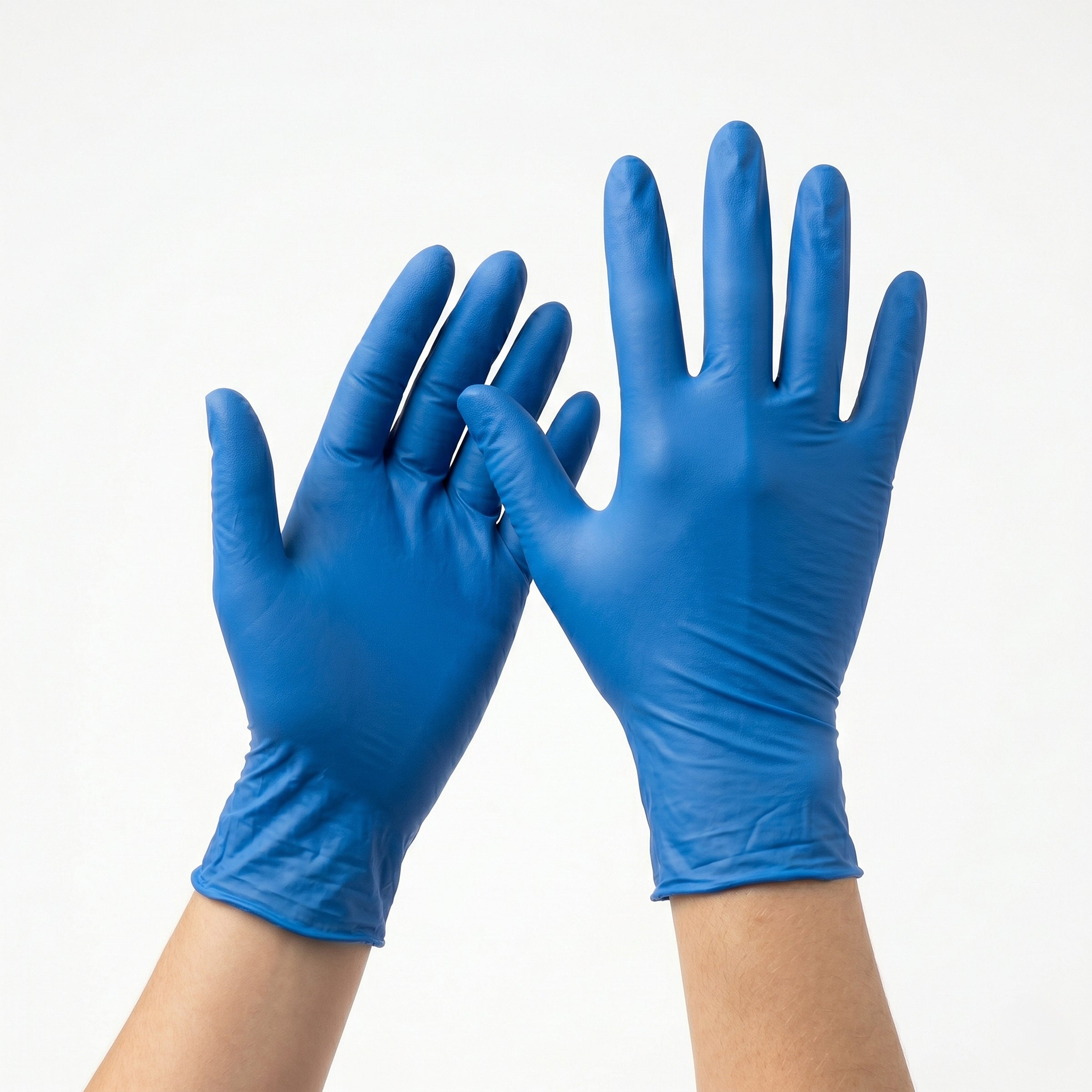 DURACORE, Blue Nitrile Chemo-tested Medical Examination Gloves, 3.2mil, Box of 100
