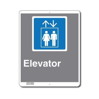 Elevator - Enseigne - en Anglais