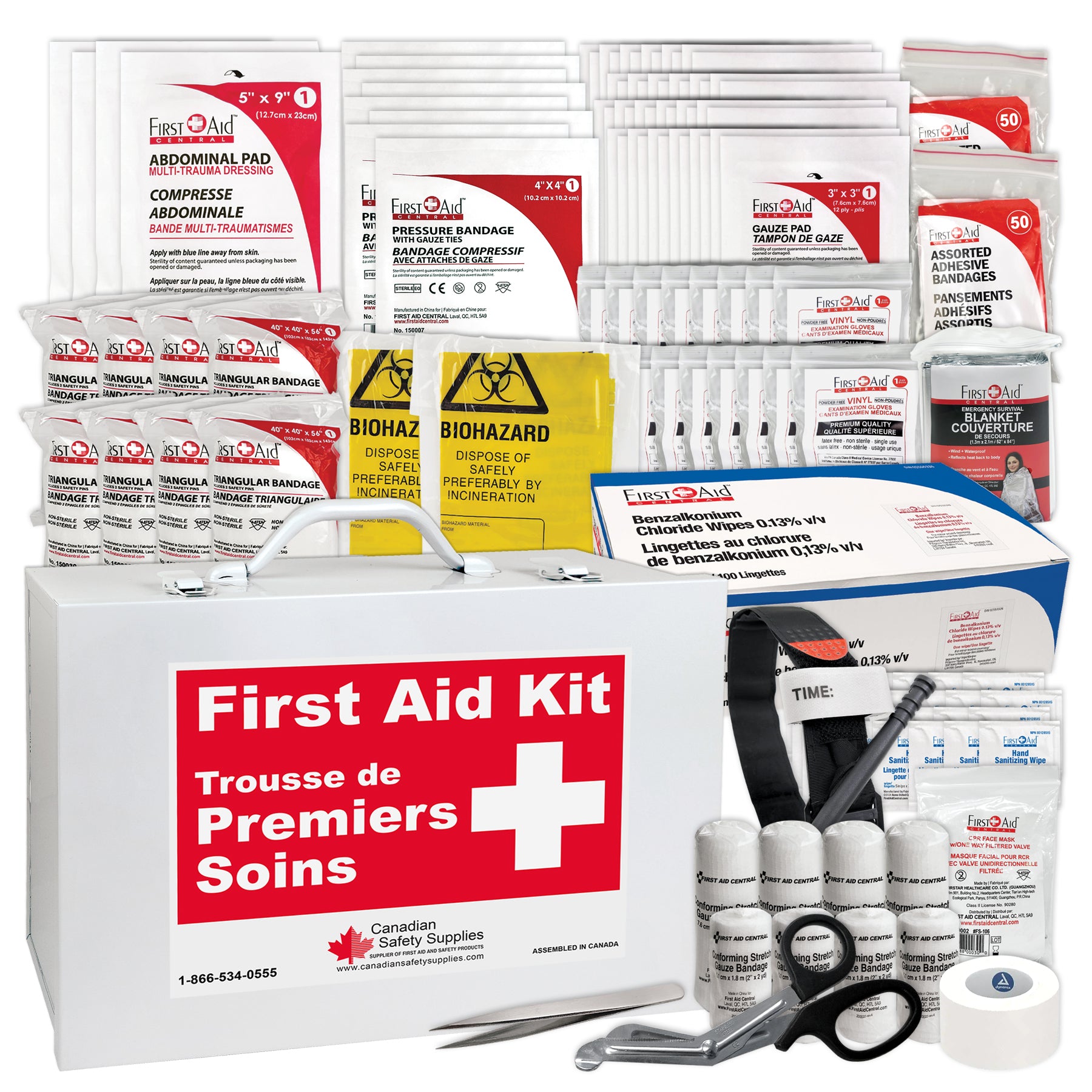 Type 2 First Aid Kit - Large - CSA Requirements Z1220-24