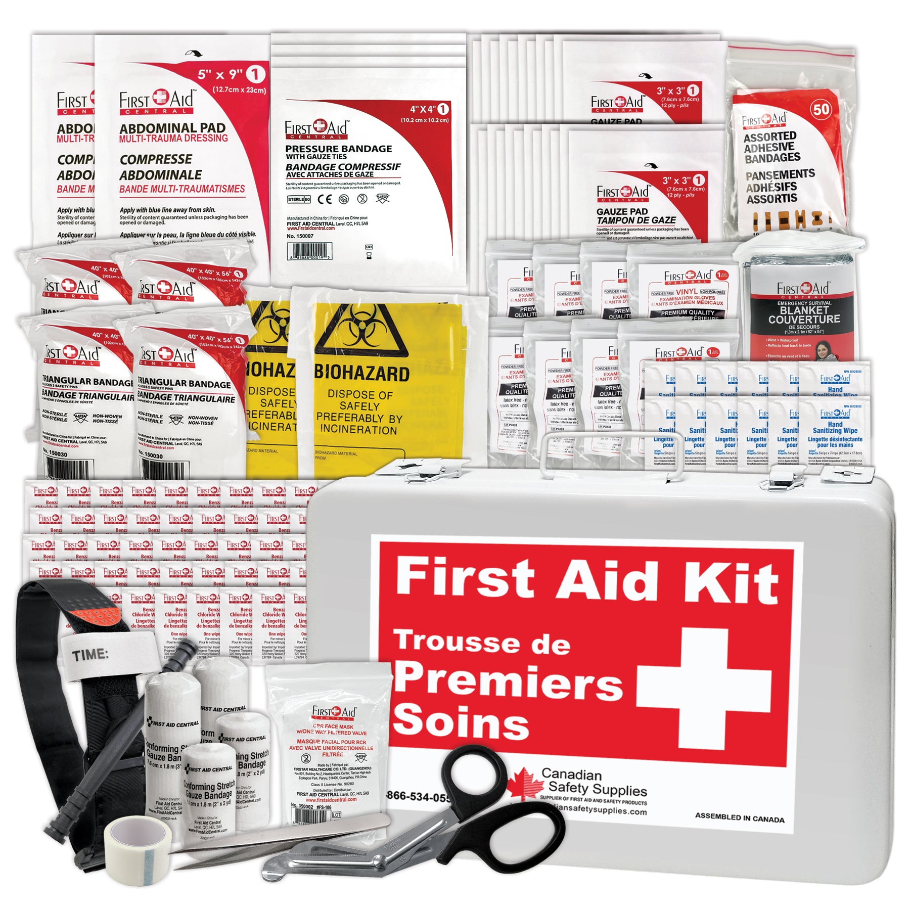 Type 2 First Aid Kit - Medium - CSA Z1220-24 Standard Requirements