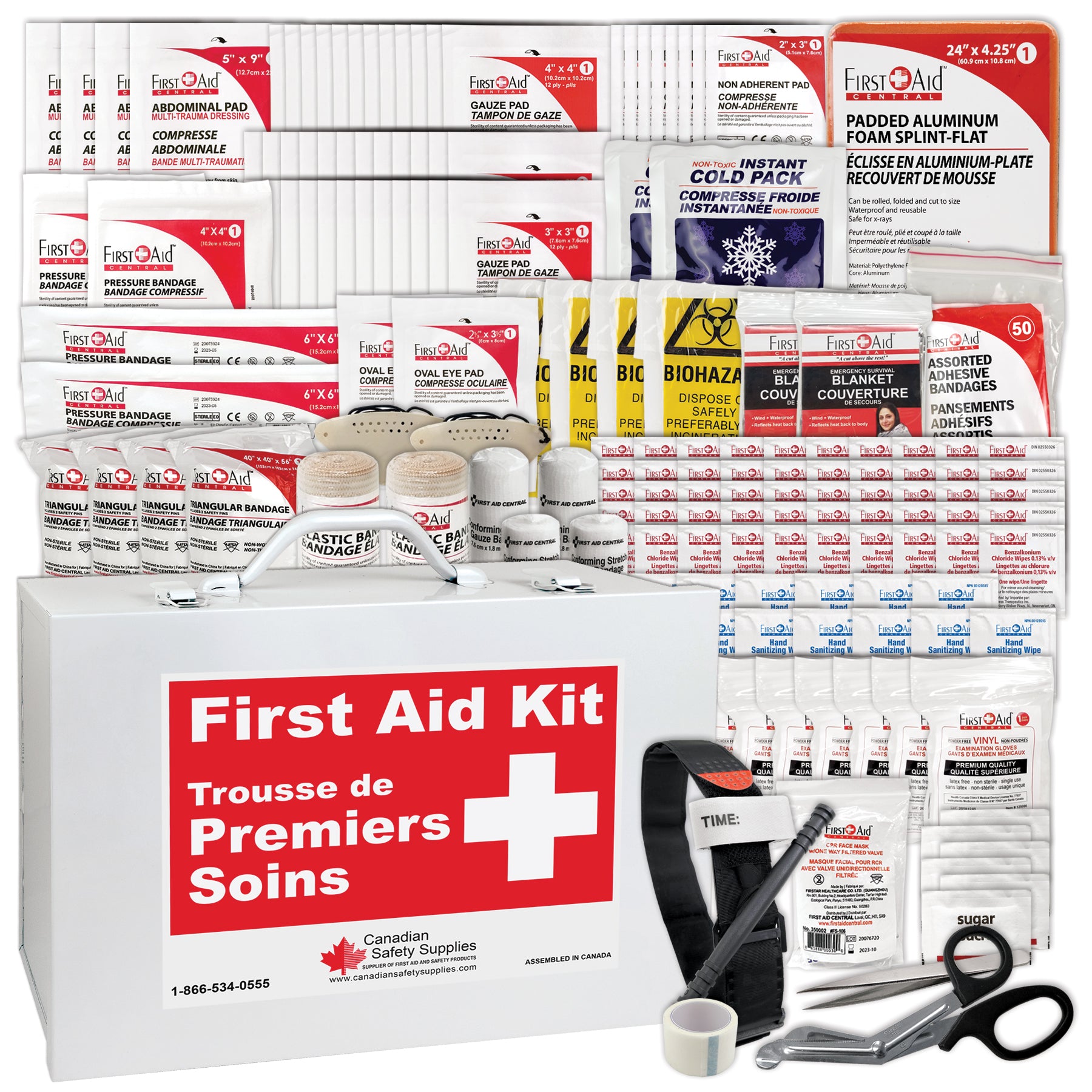 Type 3 First Aid Kit - Medium Size - CSA Z1220-24 Standard Requirements