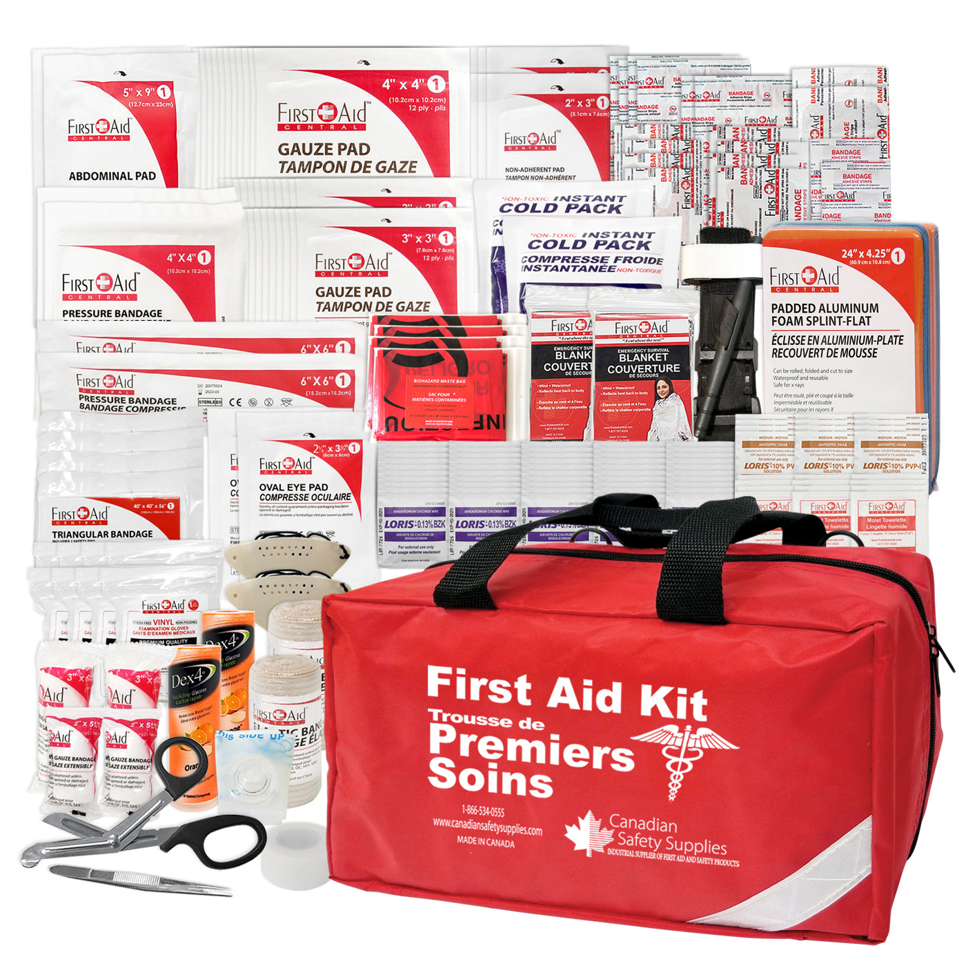 First Aid Kit Type 3 Intermediate, as per CSA Z1220-17 Standard - Medium (26-50 Workers)