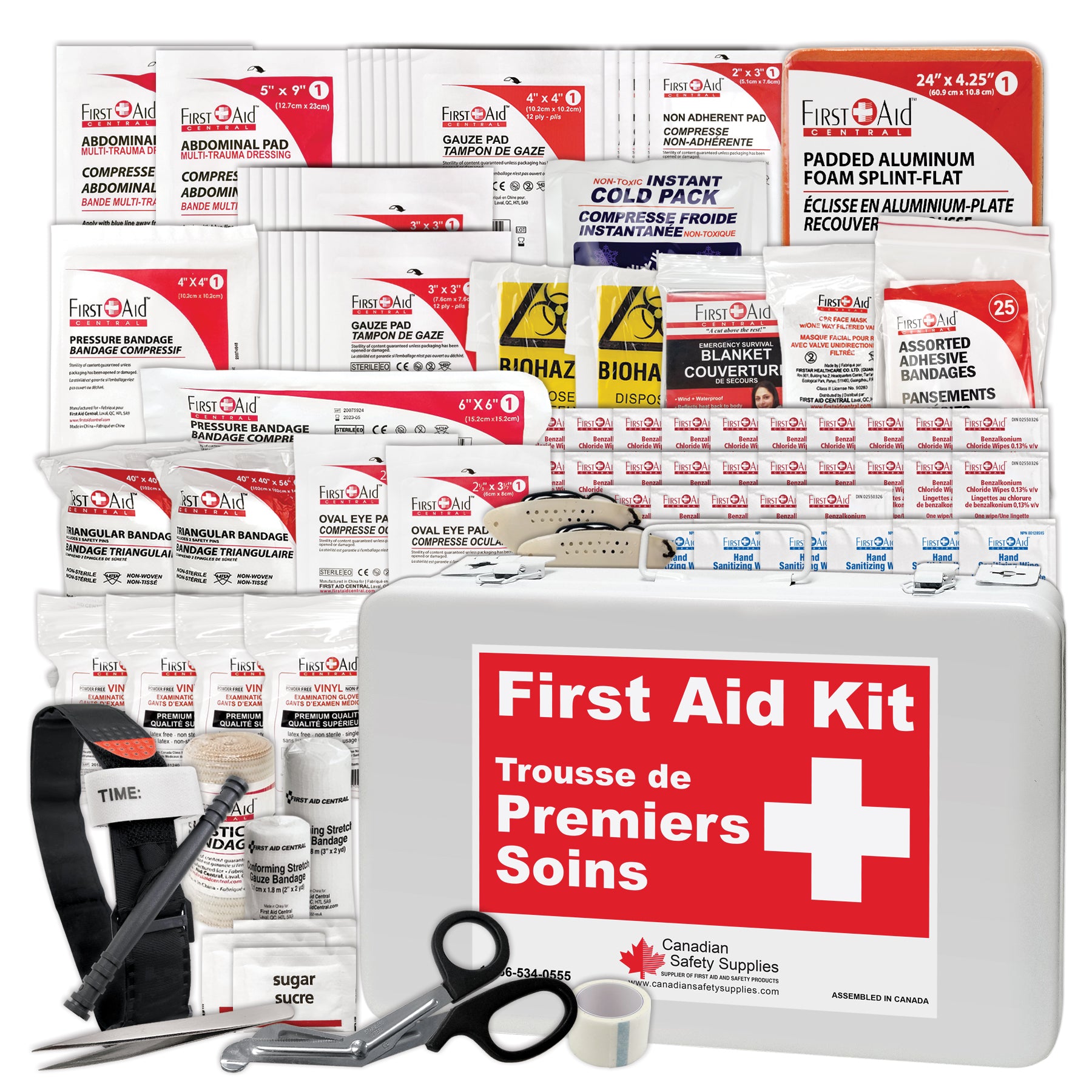 Type 3 First Aid Kit - Small - CSA Z1220-24 Standard Requirements