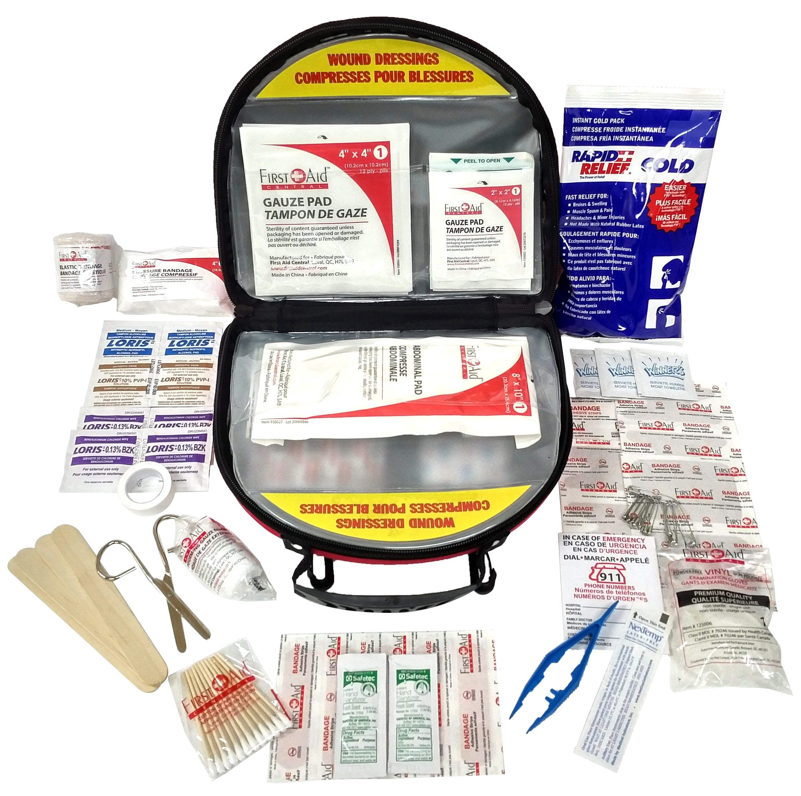 Trousse de premiers soins à domicile