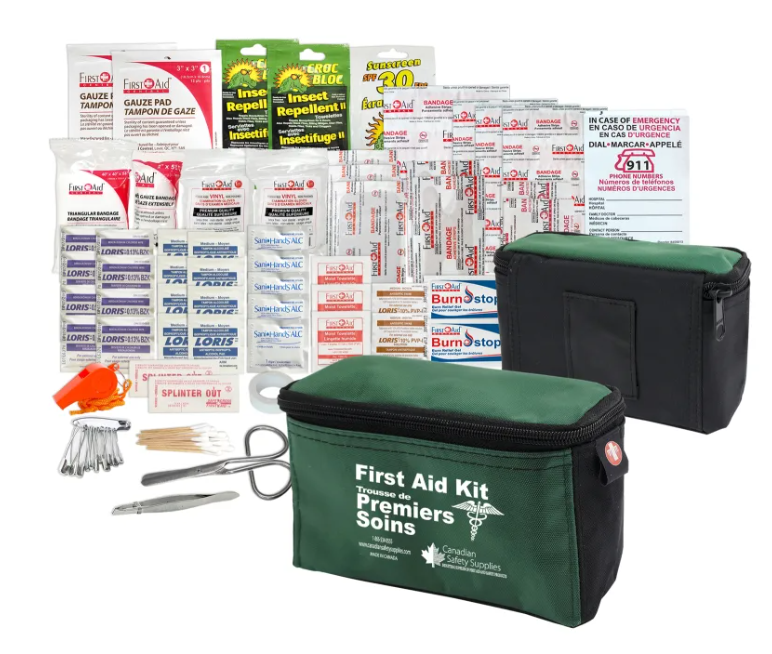 Trousse de premiers secours de plein air