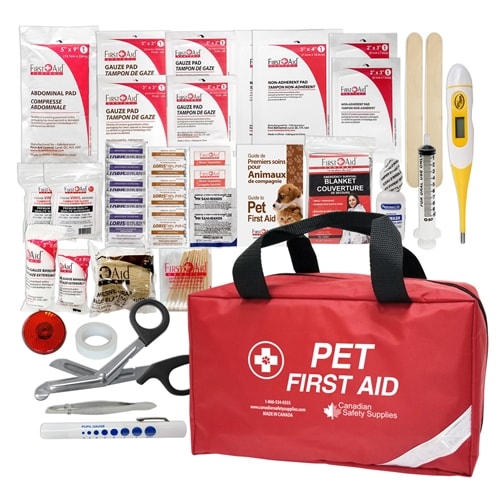 Trousse de premiers soins deluxe pour animaux de compagnie