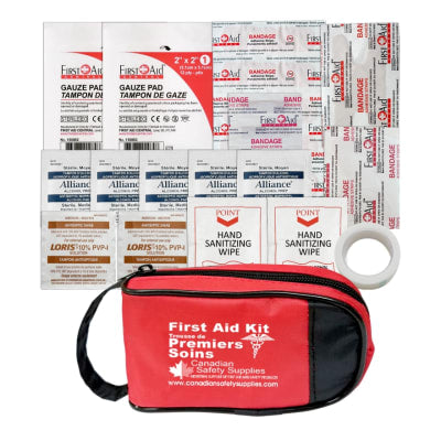 Mini First Aid kit - Nylon Bag w/ Belt Loop