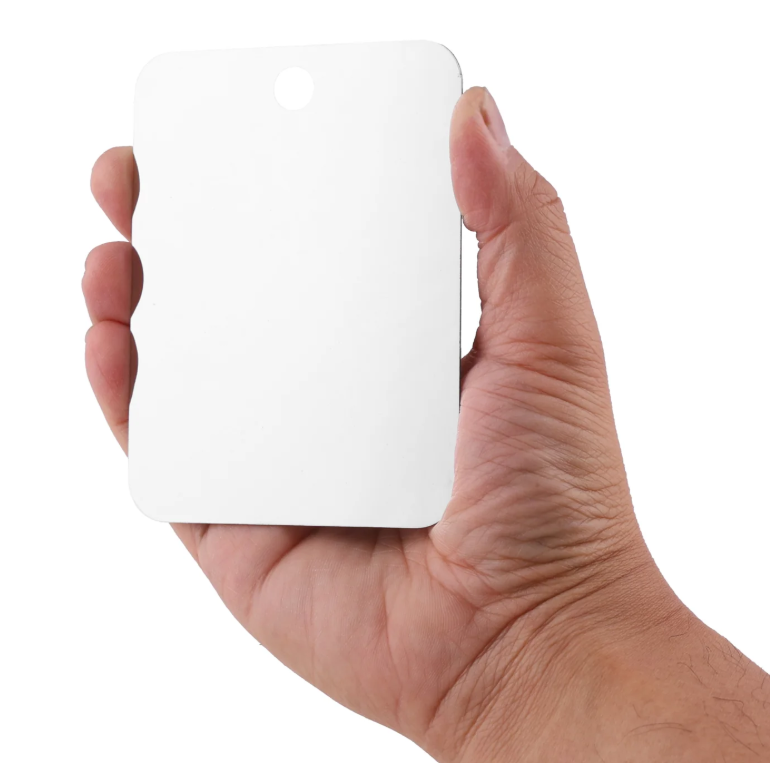 Miroir en acier inoxydable