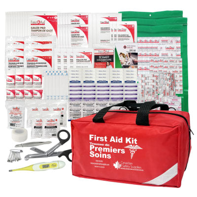 Trousse de premiers soins pour garderie/école - Deluxe