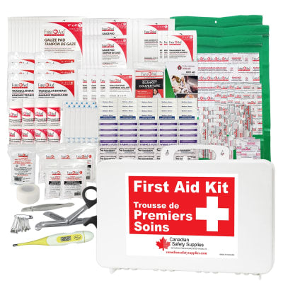 Trousse de premiers soins pour garderie/école - Deluxe