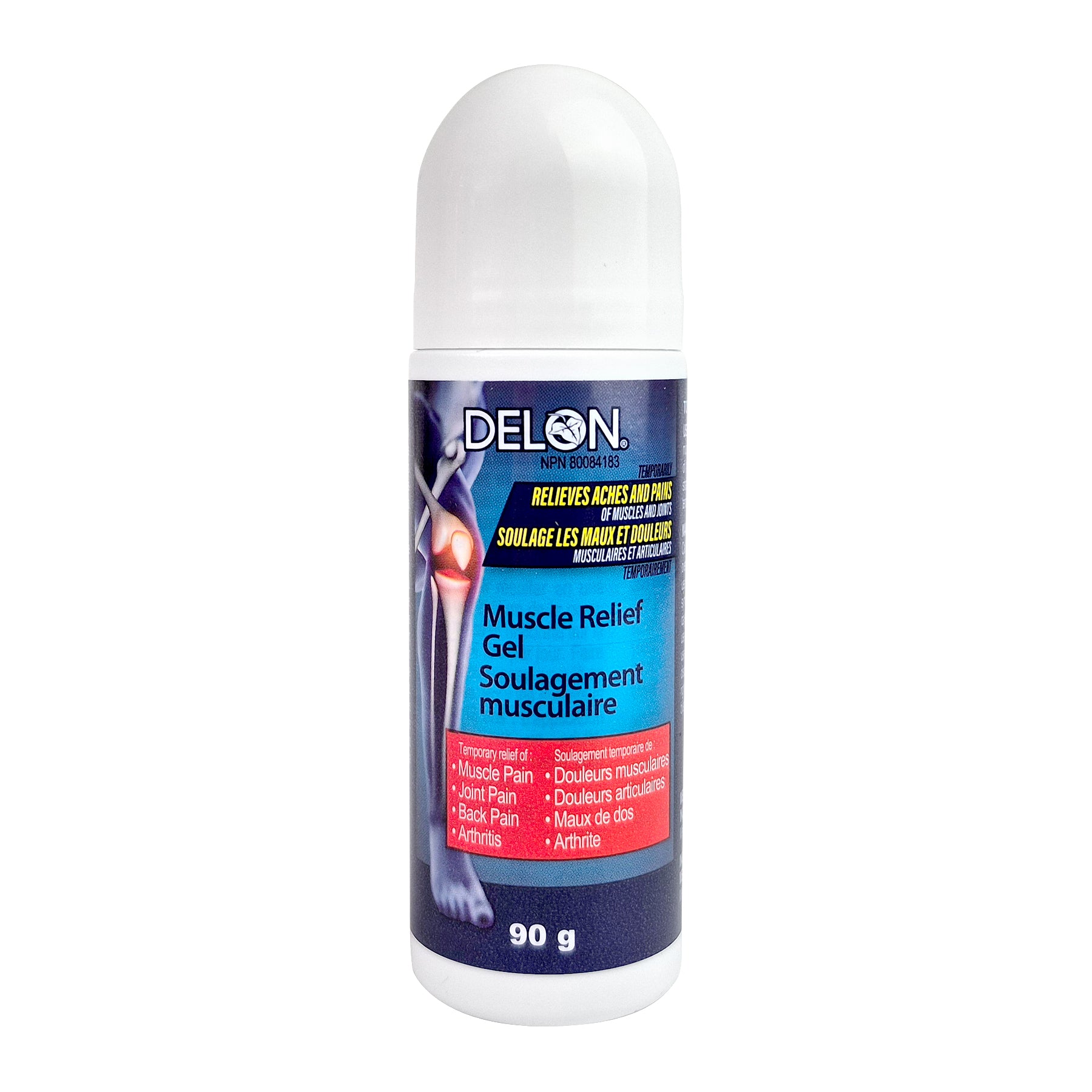 Delon Blue Ice Gel - 90gr (Roll-on)