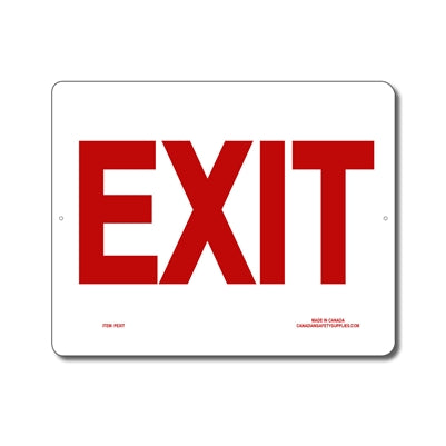 Enseigne - EXIT - Anglais seulement