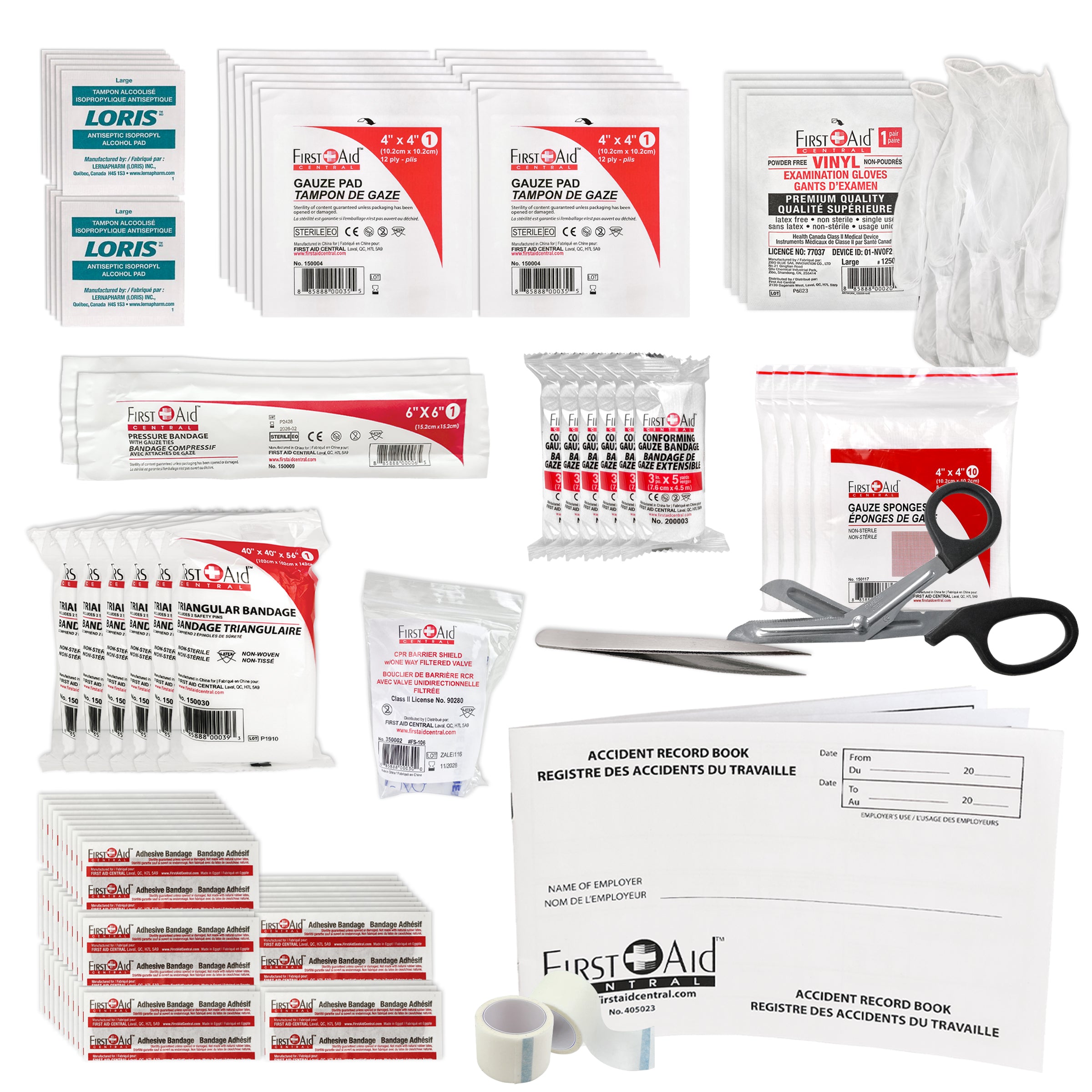 Federal "Type B" First Aid Kit and Refill