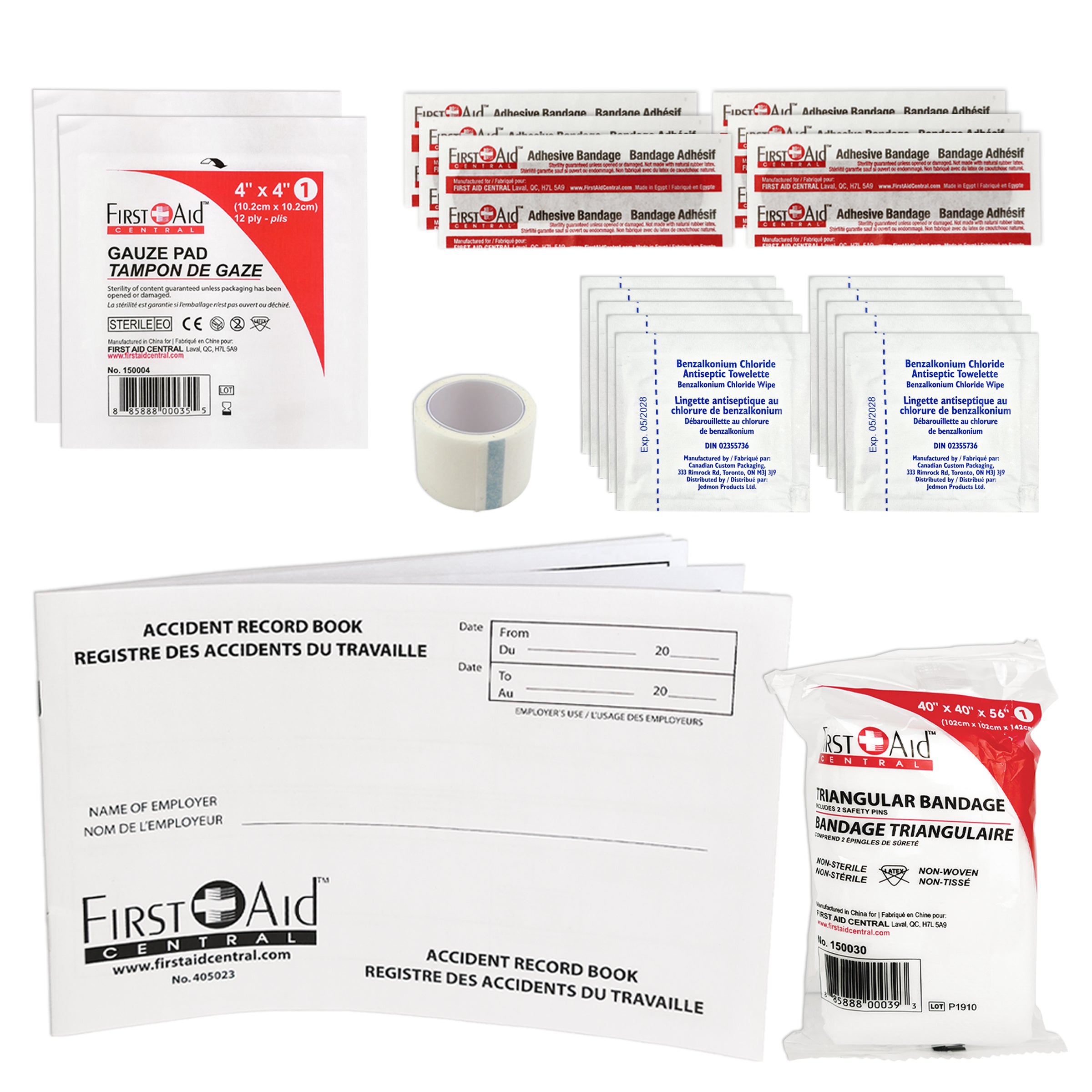 Federal "Type D" First Aid Kit and Refill