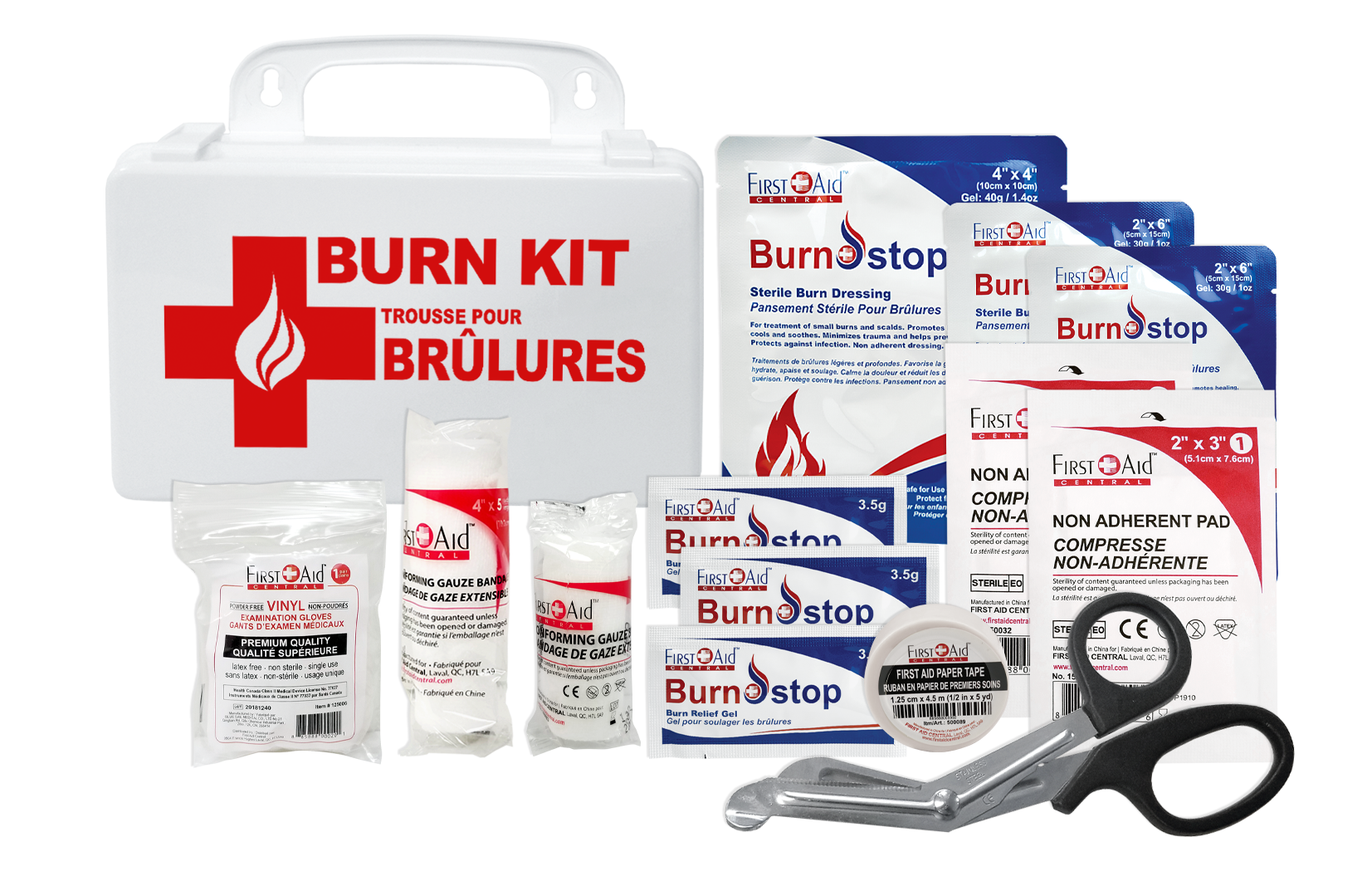Trousse pour Brûlures