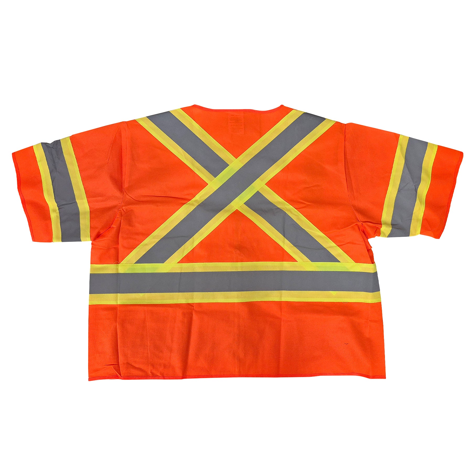 Gilet de sécurité deluxe à haute visibilité - Orange - XL