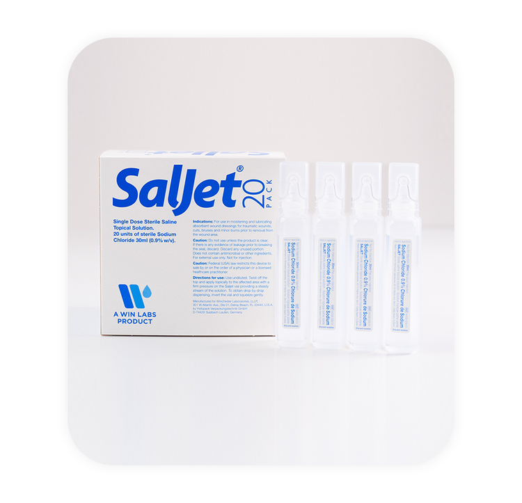 Solution topique saline Saljet – 30 ml (20/boîte)
