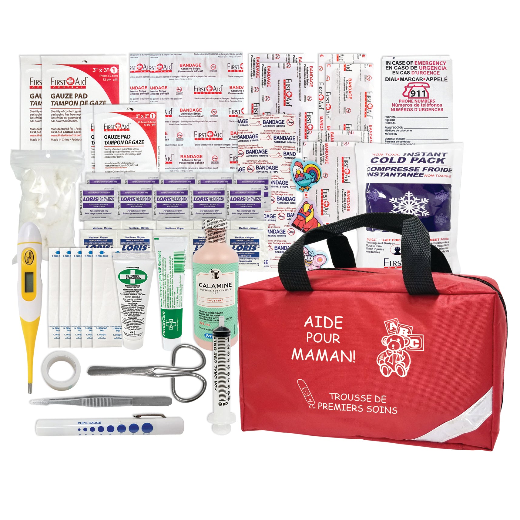 Trousse de premiers soins pour bébé « Mommy's Lil Helper »