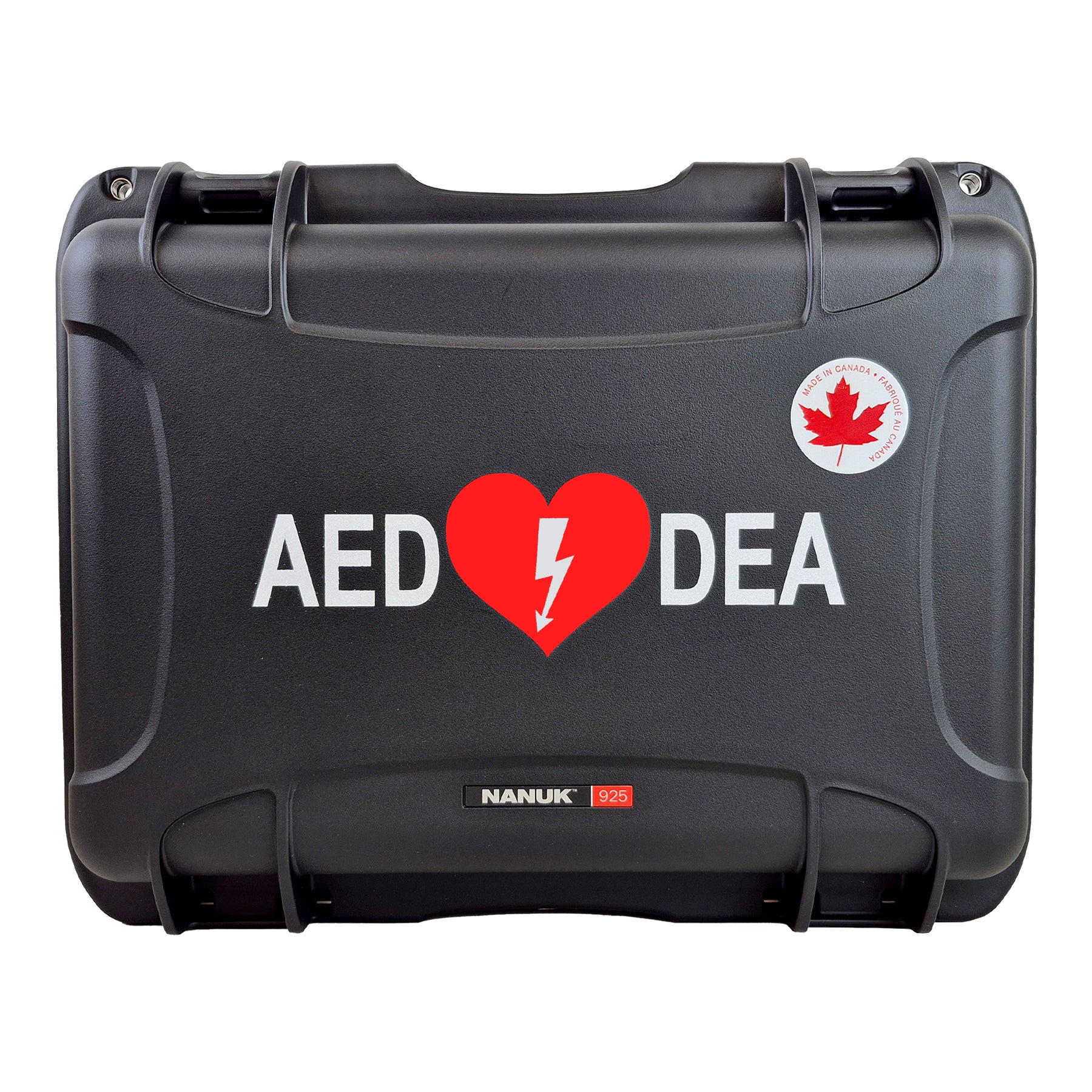 NANUK 925 - Black / Empty AED Case