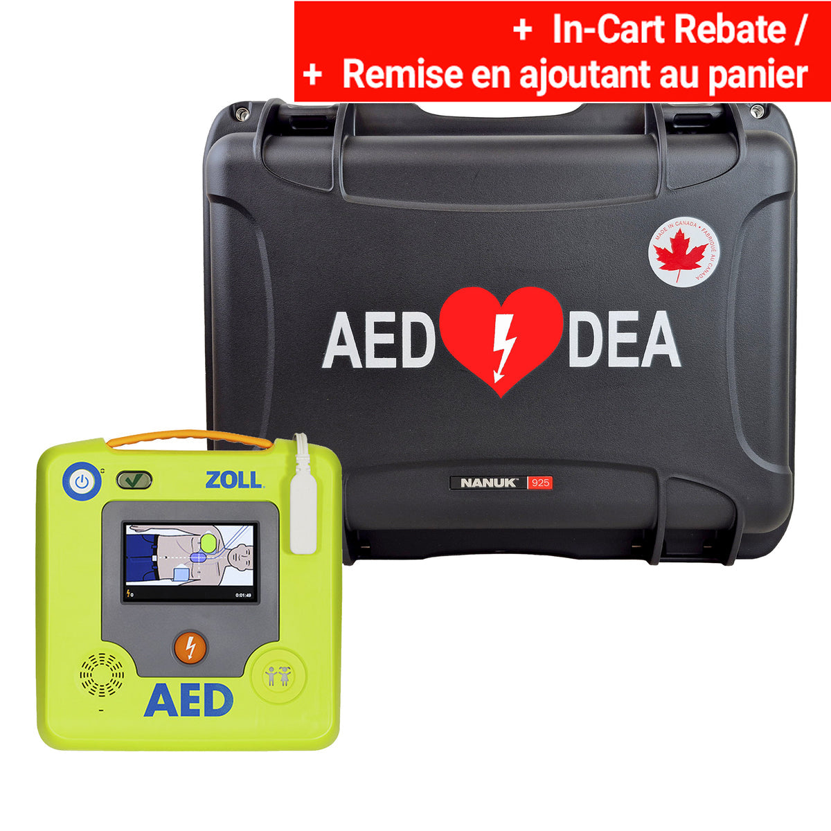 Zoll AED 3 with Nanuk Case