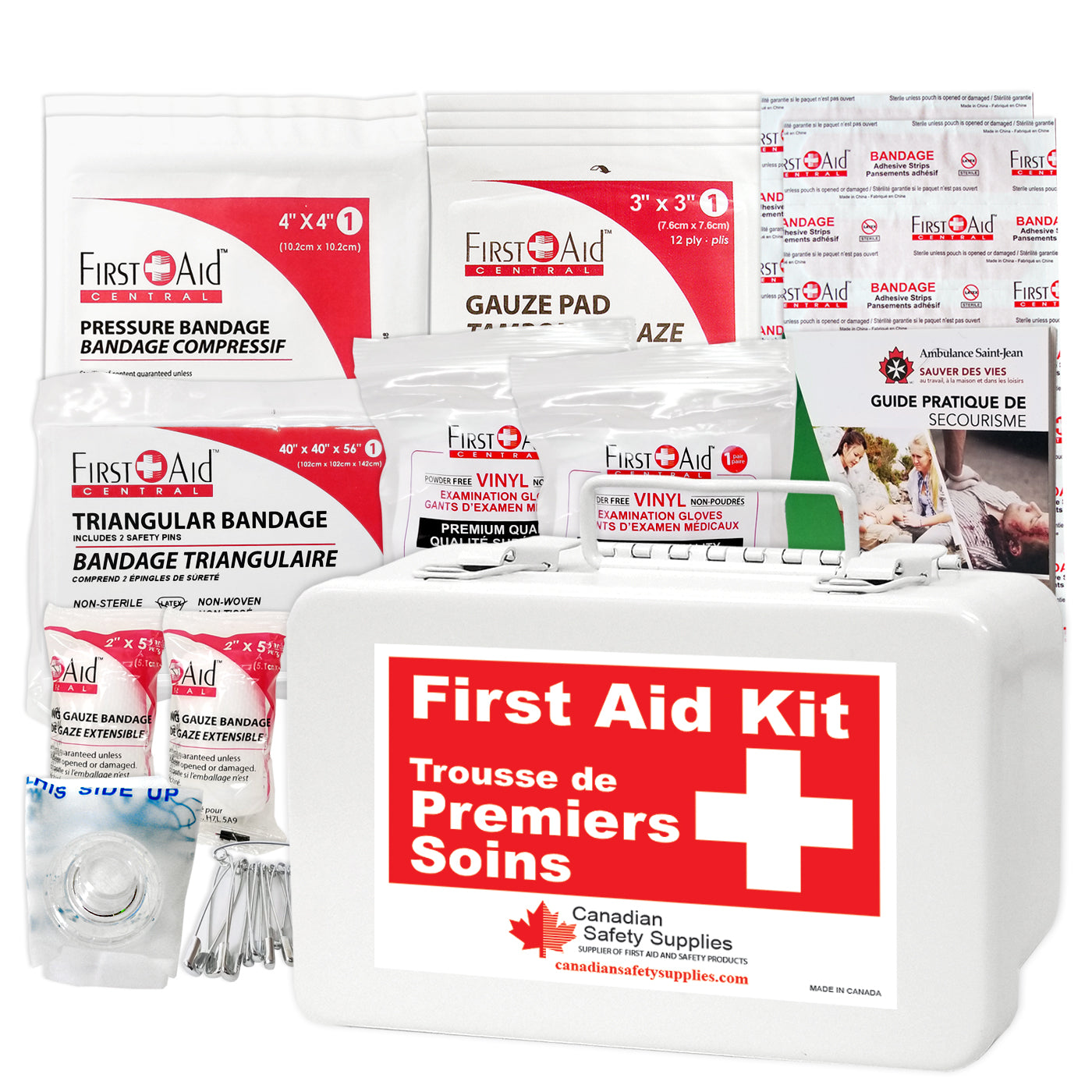 Trousse de premiers soins et recharge de la section 8 de l'Ontario - (1 à 5 employés)