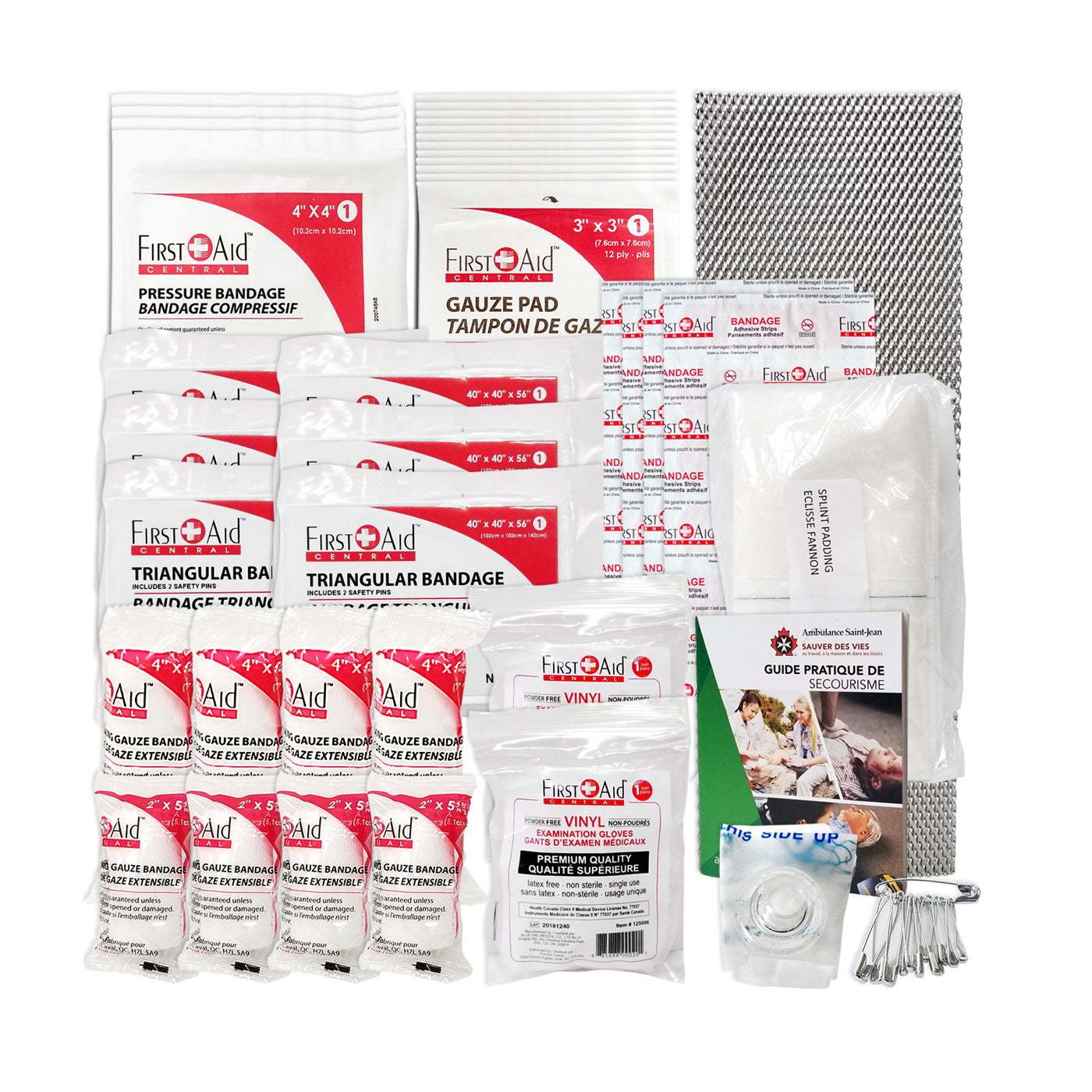 Trousse de premiers soins et recharge de la section 9 de l'Ontario - (6 à 15 employés)