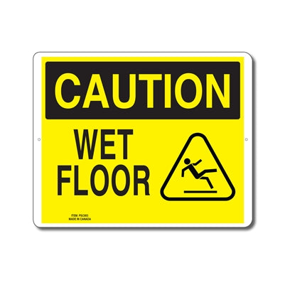 WET FLOOR - Enseigne Prudence - en Anglais
