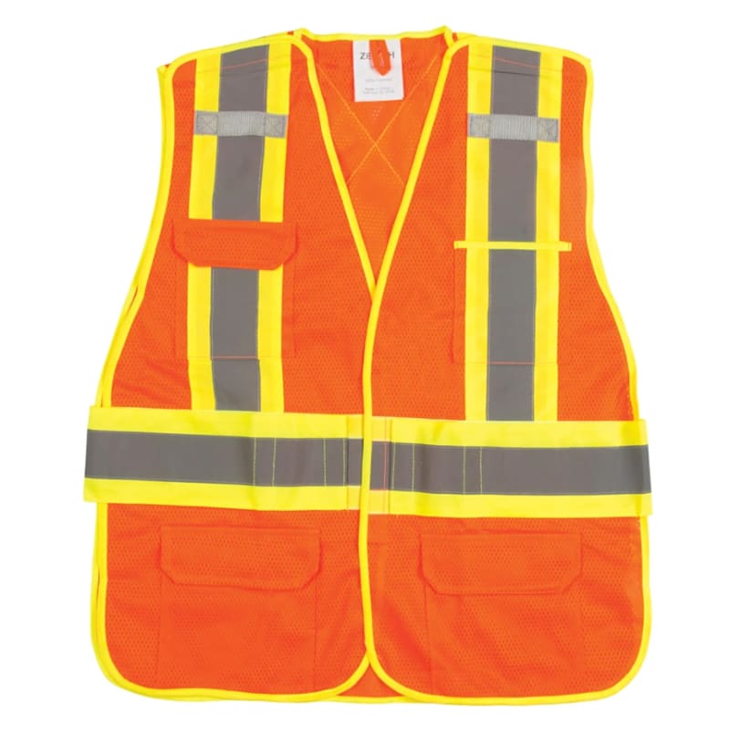 Surveyor Vest, Orange, X-Large, Standard CSA Z96