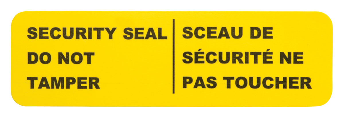 Sceaux de sécurité pour trousse de premiers soins