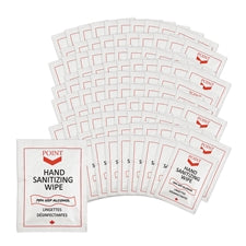 Hand Sanitizing Wipes 70% Alcohol - Pack of 100