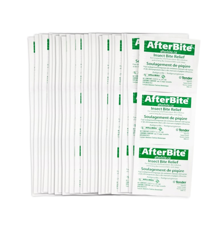 Insect Sting Relief Pad After Bite (100) - Expiration date: 04-30-2025