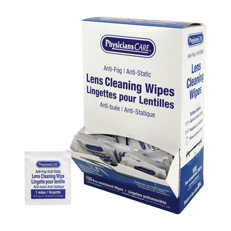 Lens Cleaning Towelettes - Pack of 100