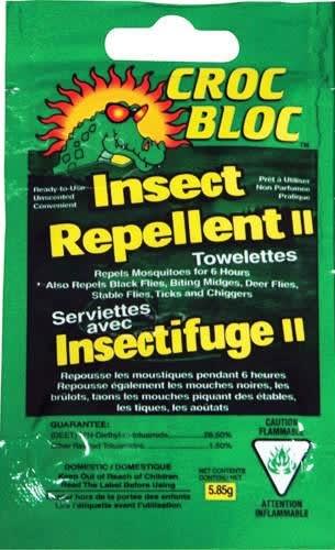 Lingette Insectifuge Croc Bloc