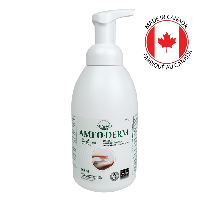 Mousse Antibactérienne pour les Mains Amfo-Derm - 550 ml
