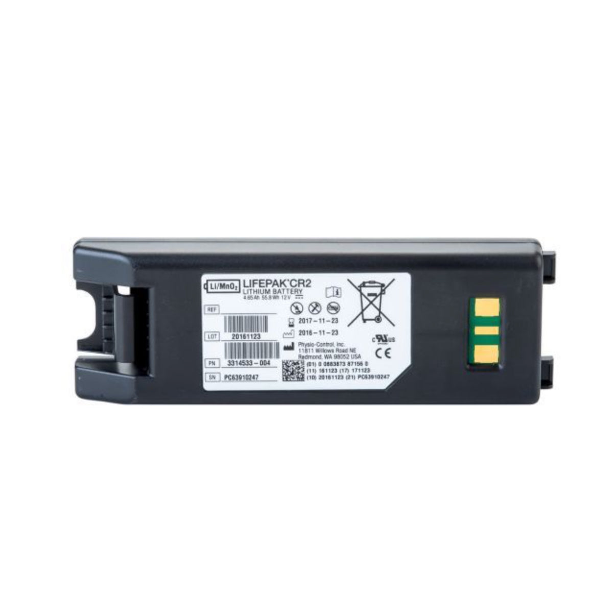 Pile au lithium LifePak CR2