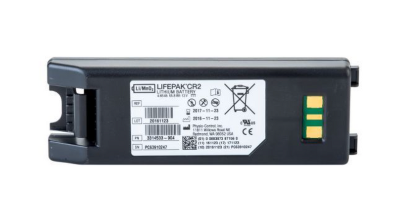 LifePak CR2 Lithium Battery