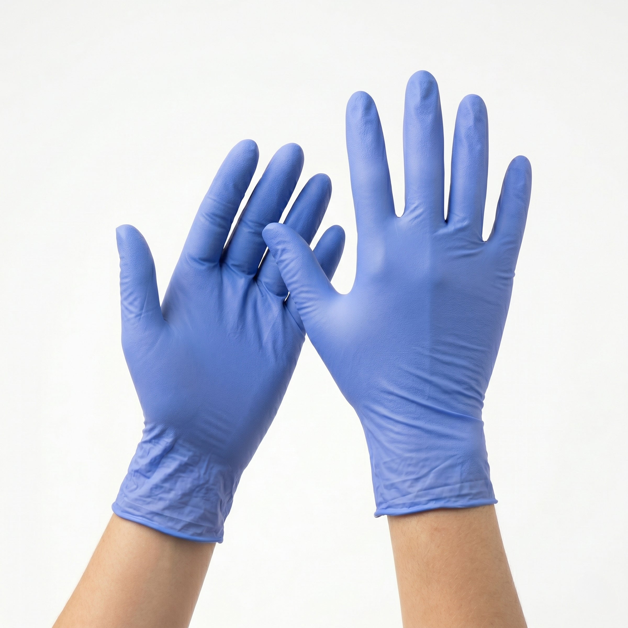 Pair of Nitrile Powder-Free Gloves (Large)