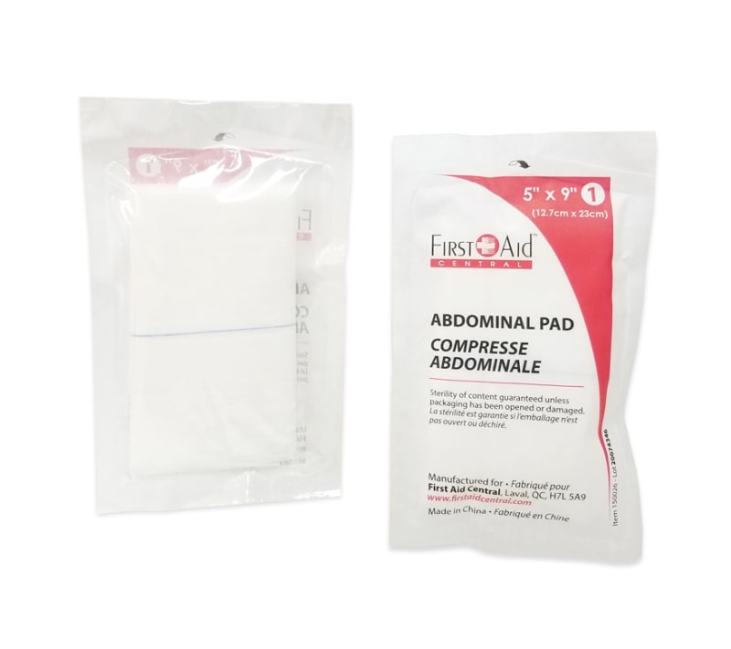 Abdominal/Combine Pad 5" x 9" - Sterile (1)